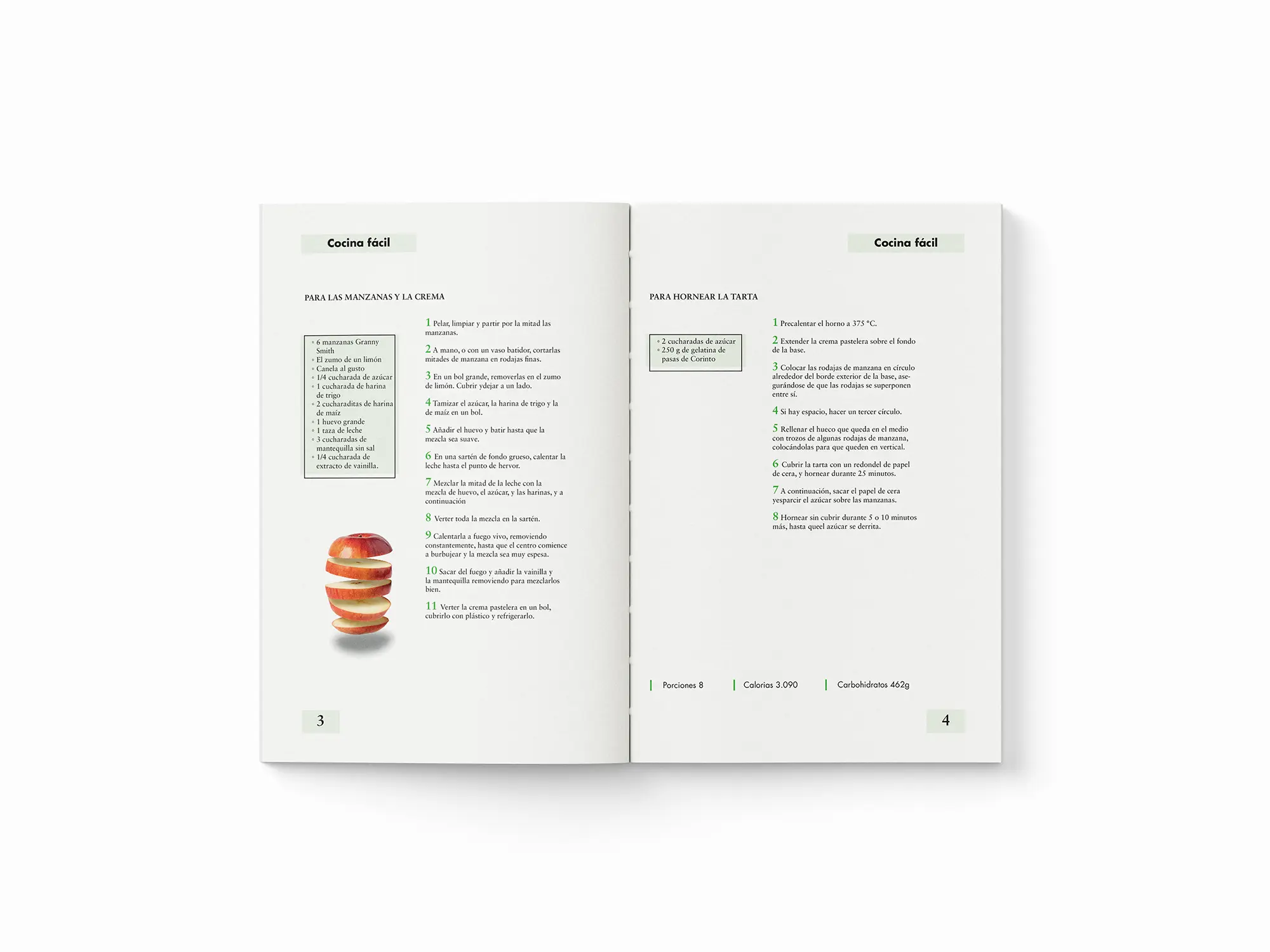 Diseño editorial páginas internas